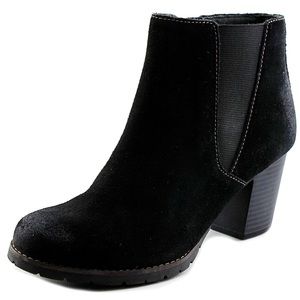 Clark’s Bendable Pause Camelia Booties